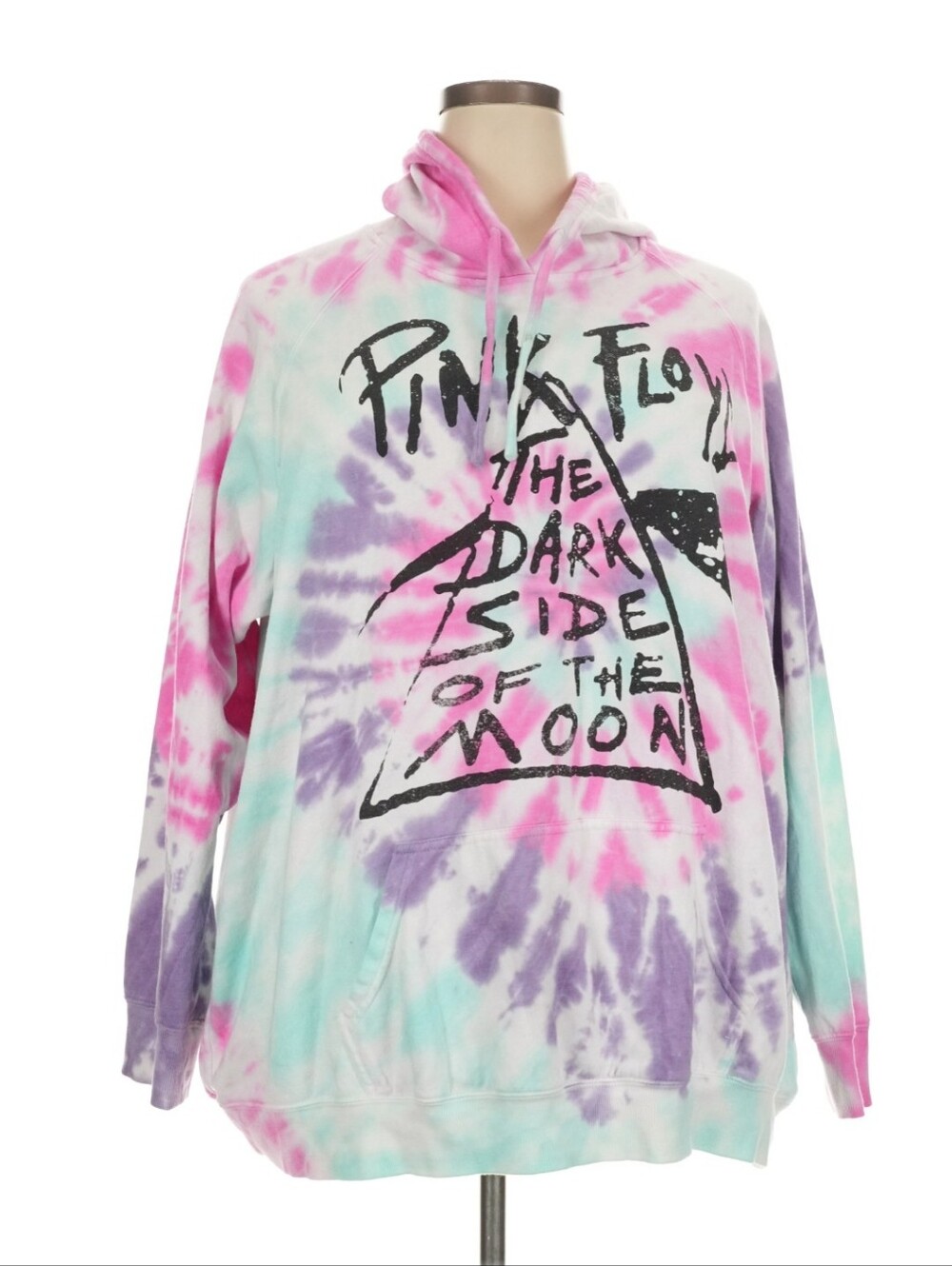 Rockin' Pink Floyd Tie-Dye Hoodie - Dark Side Of The Moon